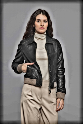 Куртка The Jackie Leathers I3561 оптом