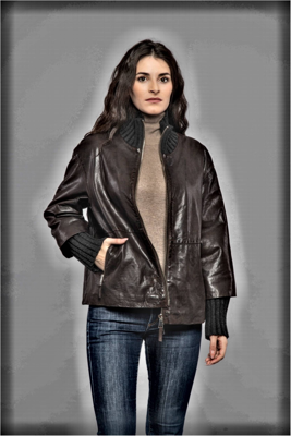 Куртка The Jackie Leathers I3565 оптом